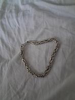 Massieve Zilveren Koningsarmband - 16 Gram - Handgemaakt, Handtassen en Accessoires, Kettingen, Ophalen, Zo goed als nieuw, Zilver