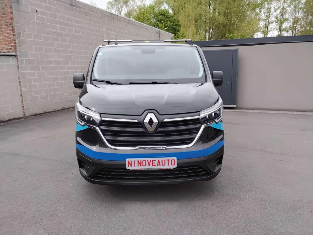 Renault Trafic L2 3PL TREKHAAK CARPLAY BLUET AIRCO CRUISE PA, Auto's, Bestelwagens en Lichte vracht, Stof, Euro 6, Renault, Grijs