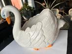 Cache-pot vintage en forme de cygne blanc, Enlèvement ou Envoi