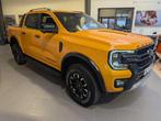 Ford Ranger DC Wildtrak X 2.0BiTurbo 205pk A10 automaat e-4W, Auto's, Automaat, 4 deurs, Gebruikt, Leder