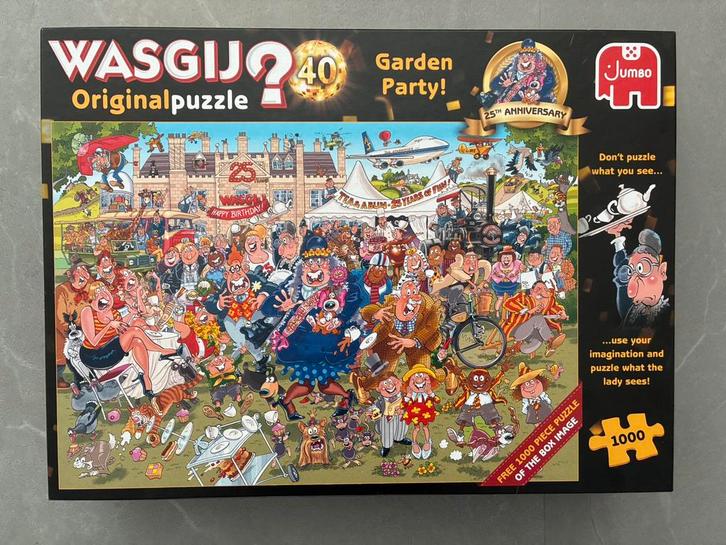 Wasgij puzzel 2x1000 stukjes, Hobby en Vrije tijd, Denksport en Puzzels, Zo goed als nieuw, Ophalen
