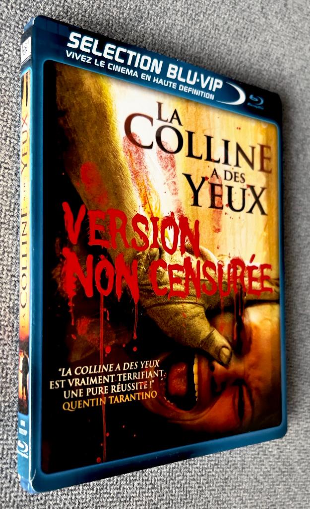 LA COLLINE A DES YEUX (Version NON Censurée) // Bluray + dvd, CD & DVD, Blu-ray, Comme neuf, Horreur, Enlèvement ou Envoi