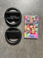 Mario Kart 8 Deluxe + Stuurtjes, Consoles de jeu & Jeux vidéo, Enlèvement, Comme neuf