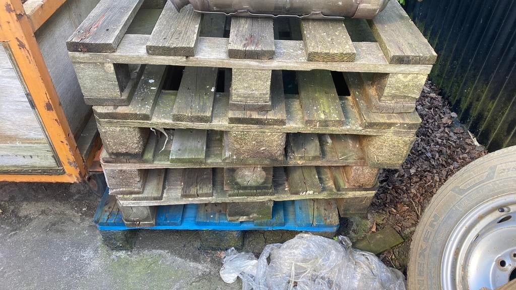 euro pallets 9stuks beschikbaar, Enlèvement