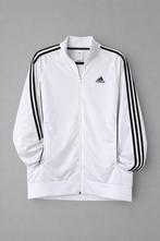 Jas Adidas, Maat 52/54 (L), Fitness, Verzenden, Wit
