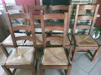 Chaises en chêne avec cannage, Ancien, Comme neuf, Enlèvement, Cinq, Six Chaises ou plus