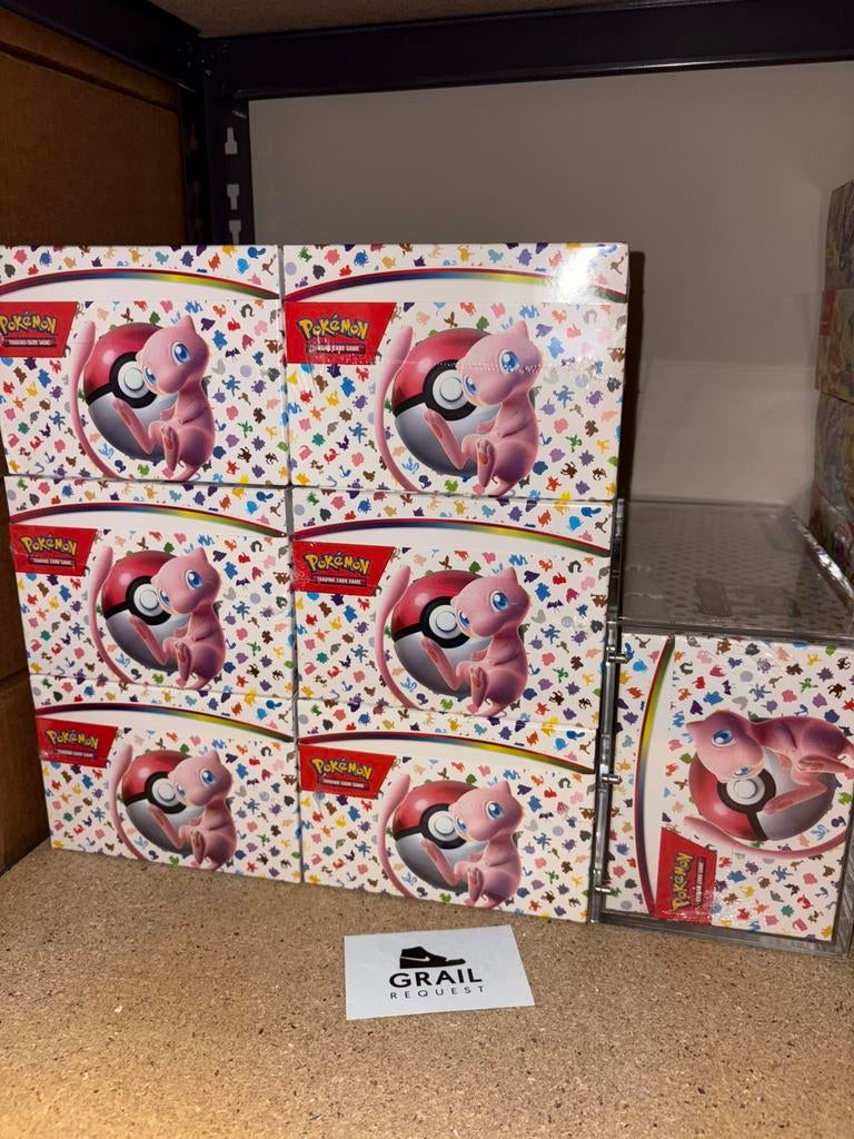 7x Pokemon 151 Booster Bundle Display, Ophalen of Verzenden, Zo goed als nieuw