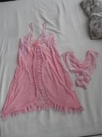lingerie setje, Ophalen of Verzenden, Roze, Setje