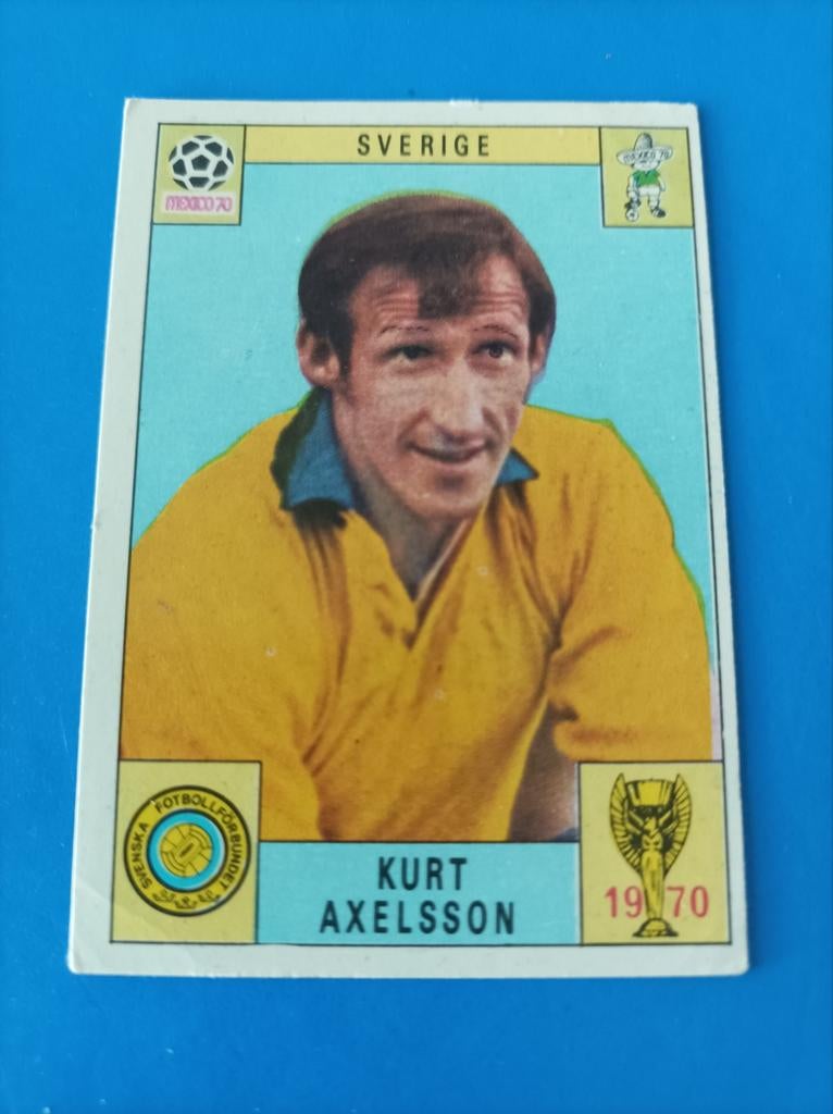 Panini Mexico 70 Suède Kurt Axelsson, Enlèvement ou Envoi