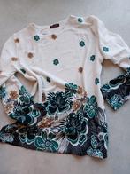 Truitje met bloemetjes L  Kim Da, Kleding | Dames, Truien en Vesten, Verzenden, Wit, Maat 42/44 (L), Kim Da