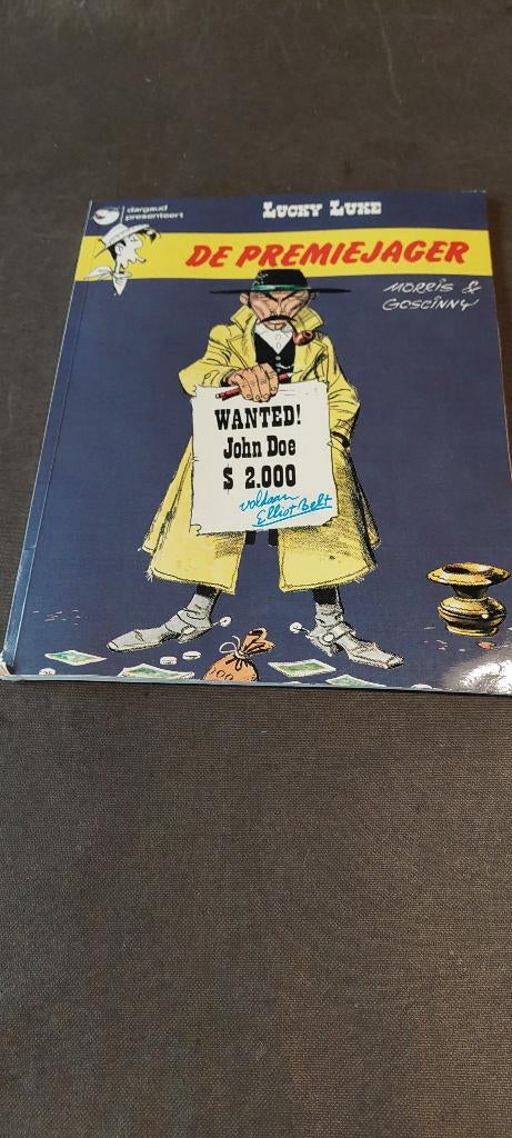 strip lucky luke, Ophalen, Morris / Goscinny, Eén stripboek, Nieuw