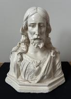 Buste Heilig Hart : 30cm hoogte - Gips, Antiek en Kunst, Ophalen of Verzenden