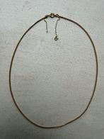 18 karaat gouden ketting gourmet schakel 750 50 cm 9.58 gram, Ophalen of Verzenden, Goud