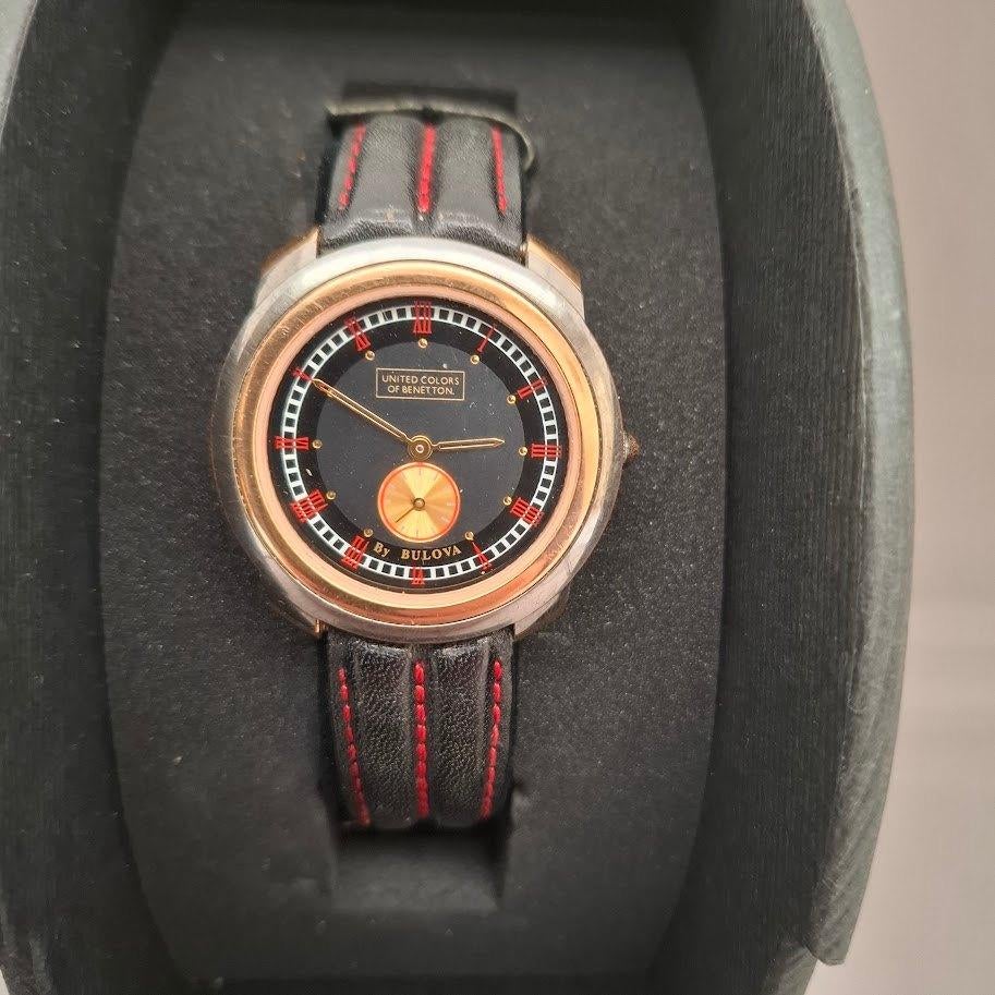 Horloge United colors of Benetton (by Bulova), Overige merken, Staal, Polshorloge, Ophalen of Verzenden