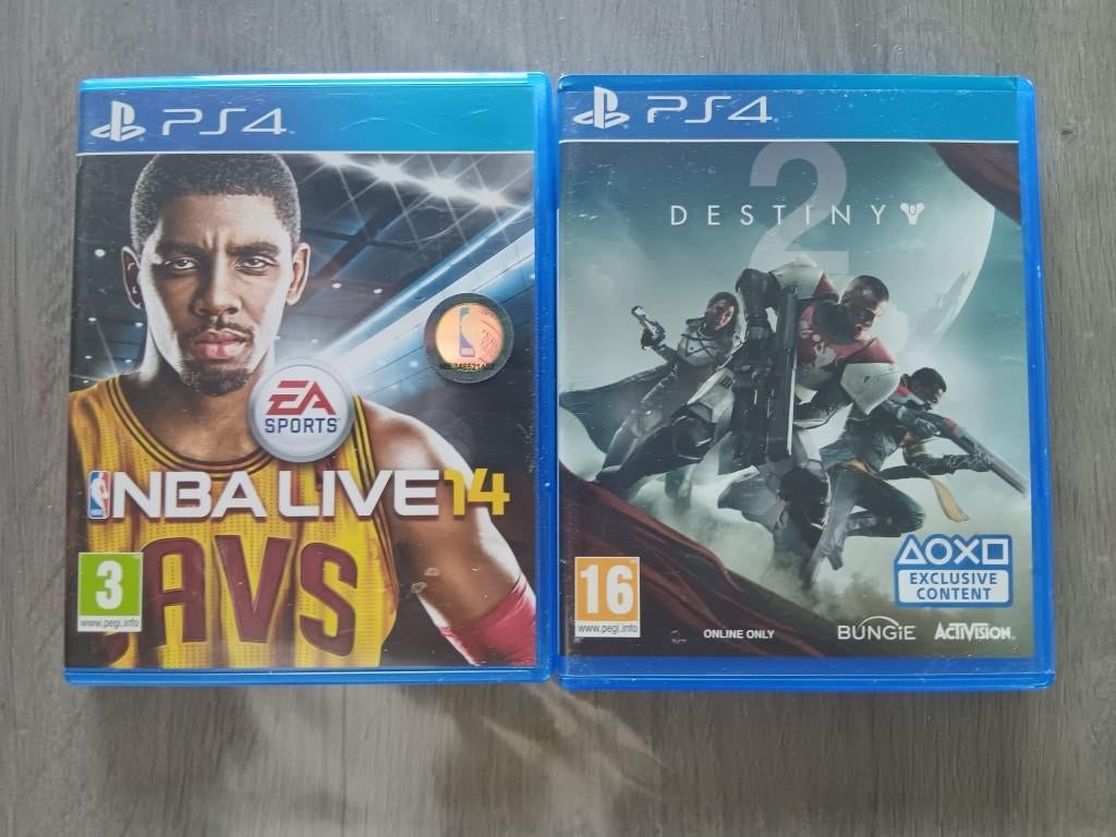 Destiny+Nba Live 14, Consoles de jeu & Jeux vidéo, Jeux | Sony PlayStation 4, Enlèvement ou Envoi, Comme neuf