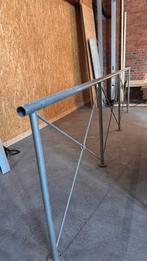 Vintage ijzeren balustrade 3,4 meter, uit oude loft, Ophalen, Gebruikt, 250 mm of meer