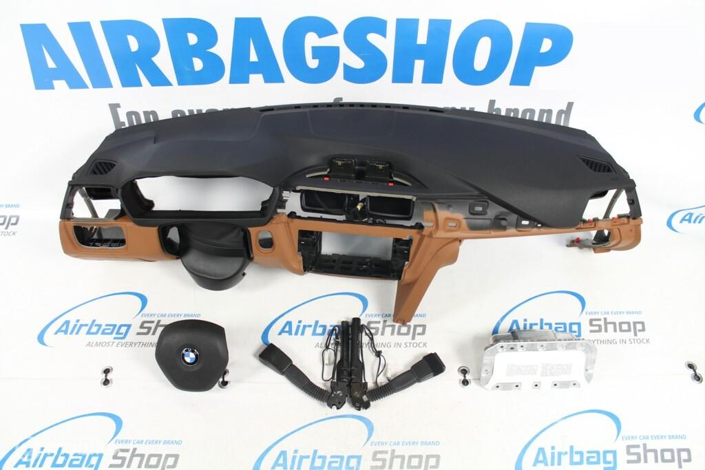 Airbag kit - Tableau de bord brun BMW 3 serie F30 F31 F34, Autos : Pièces & Accessoires