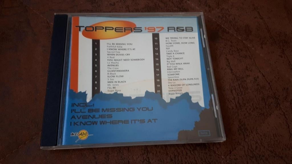 CD - Toppers '97 R&B - € 1.00, Cd's en Dvd's, Cd's | Verzamelalbums, Gebruikt, R&B en Soul, Verzenden