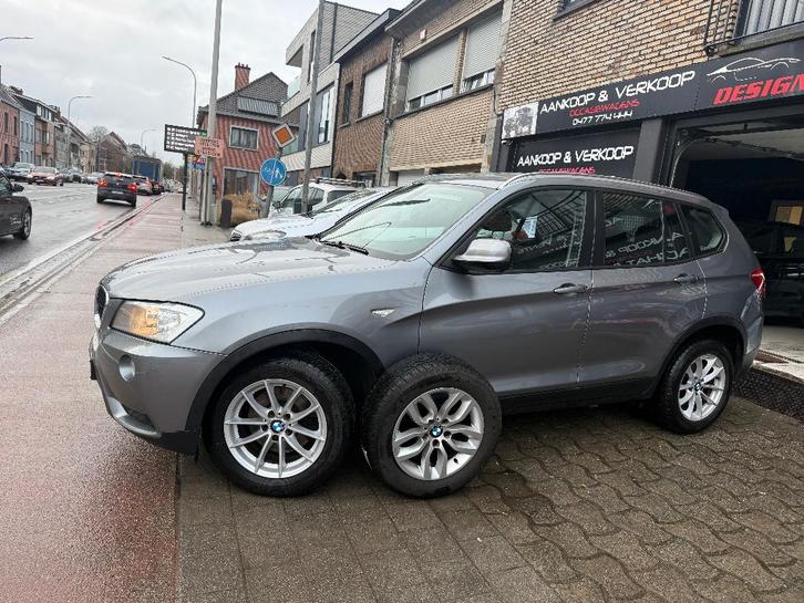 Bmw X3 2.0D 163Pk 4x4 Carnet Bmw Grand Navi, Autos, BMW, Entreprise, Achat, X3, 4x4, ABS, Régulateur de distance, Airbags, Air conditionné