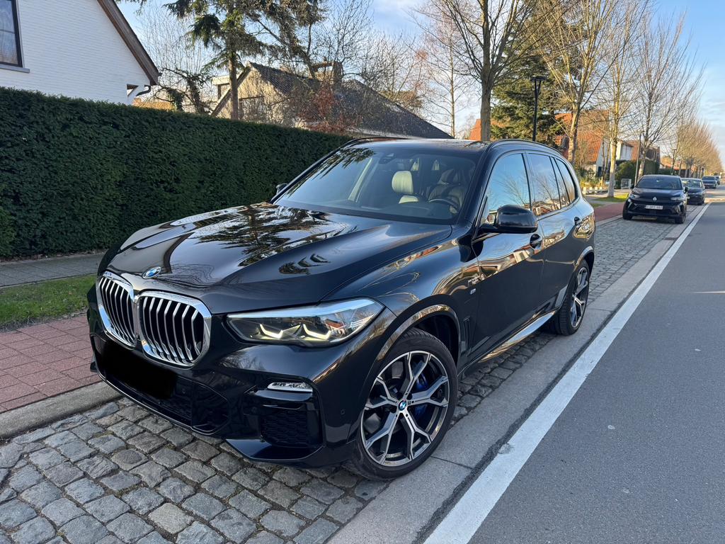 BMW X5 M-pakket, Pano, comfortstoelen, Auto's, Automaat, Diesel, Particulier, Dealer onderhouden