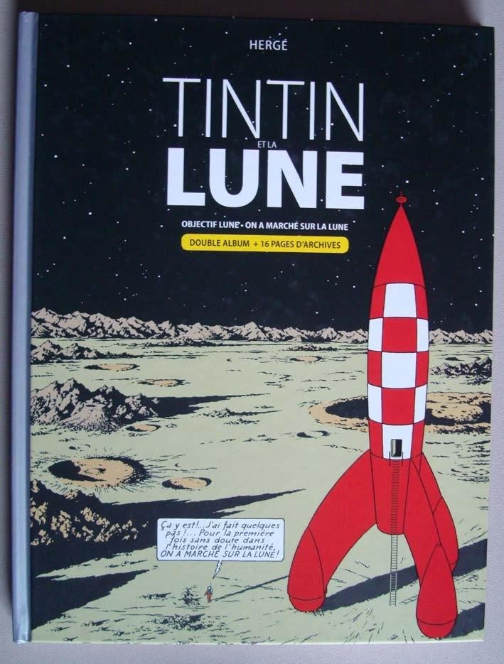 TINTIN ET LA LUNE, Enlèvement ou Envoi, Comme neuf, Hergé