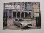 Article sur la Maserati Quattroporte, Livres, Autos | Brochures & Magazines, Enlèvement ou Envoi, Comme neuf, Autres marques