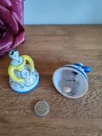 Art populaire espagnol: 2 Lady Bells. Faïence de Talavera, Enlèvement ou Envoi, Comme neuf, Humain