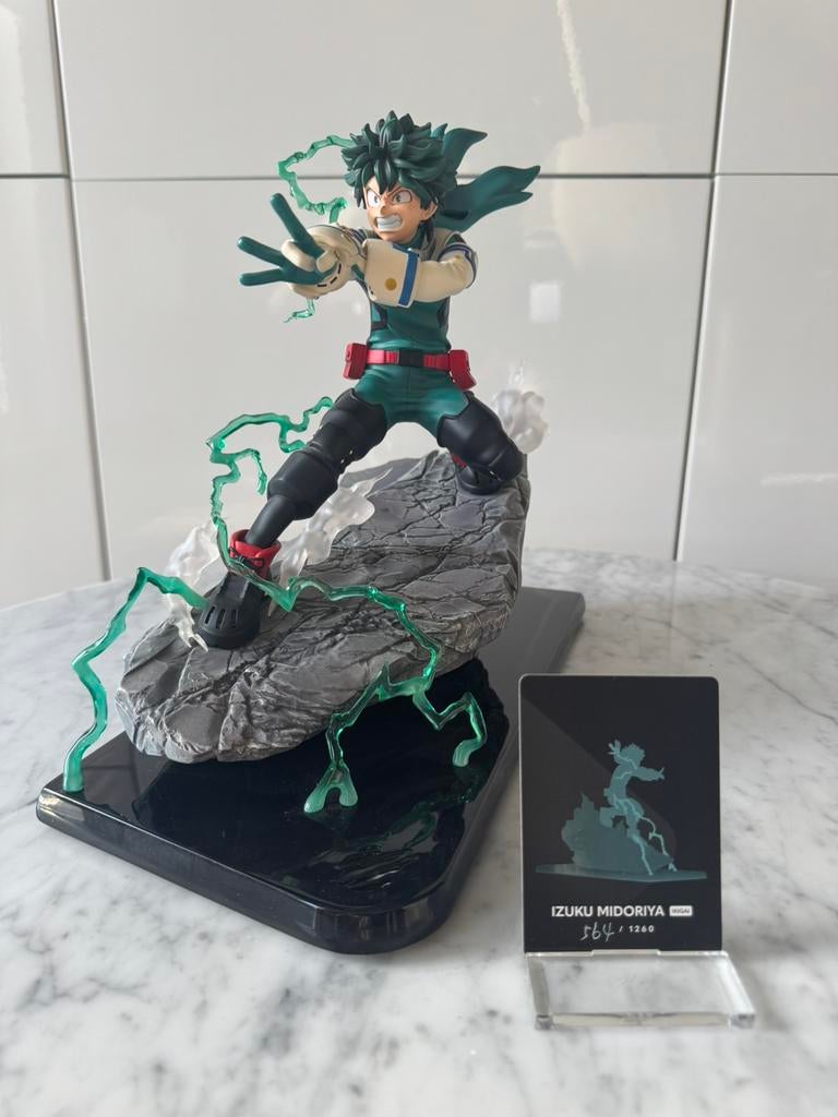 Figurine Izuku Midoriya Ikigai Tsume Art 1/6, Ophalen, Zo goed als nieuw