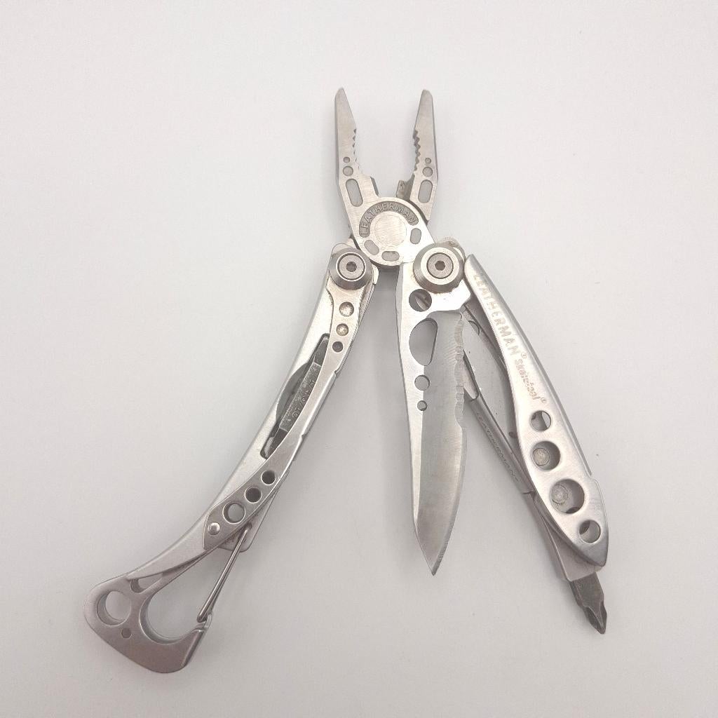Leatherman Skeletool multitool, Caravanes & Camping, Outils de camping, Comme neuf, Enlèvement ou Envoi