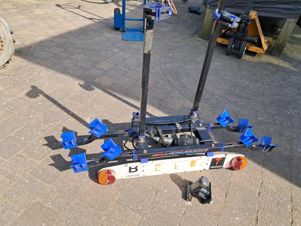 Tacx fietsendrager, Ophalen