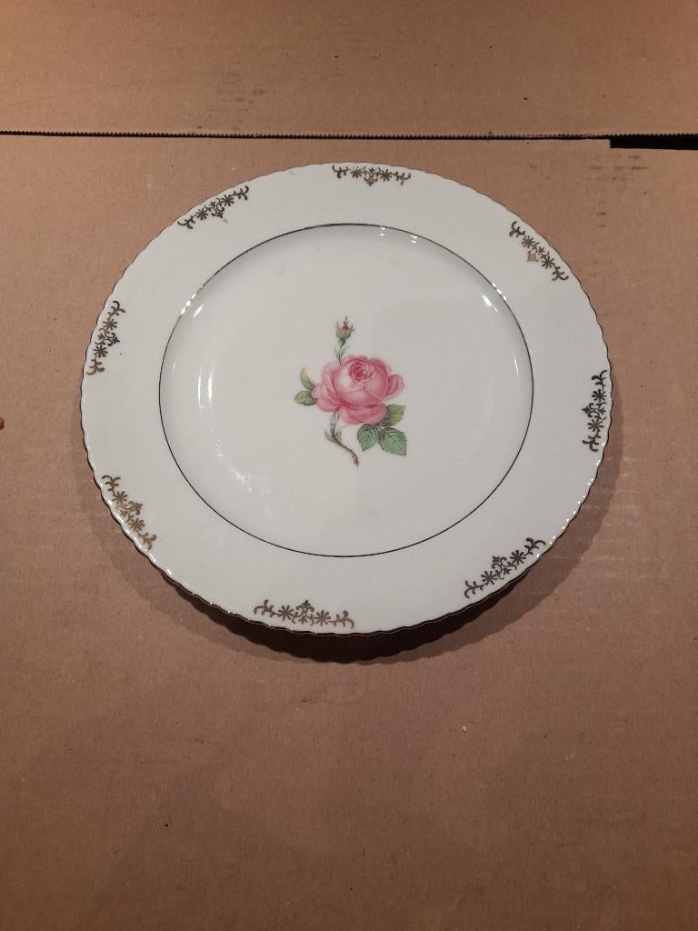 Dessertbordjes Seltmann Weiden - Elisabeth -  kleine roos, Ophalen