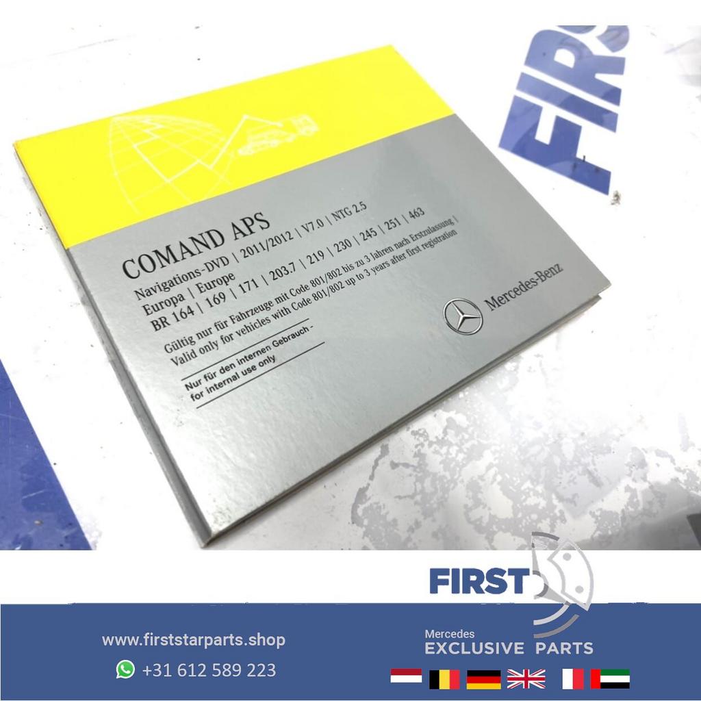 W204 C W212 E KLASSE NAVIGATIE CD 2011-2012 EUROPA NAVI KAAR, -, Comme neuf, -, -