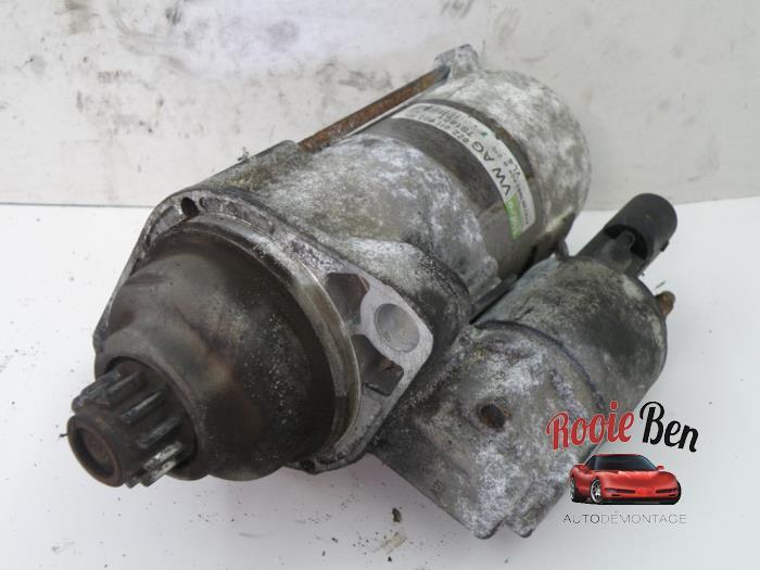 Démarreur d'un Volkswagen Touran, Volkswagen, -, 3 mois de garantie, Utilisé