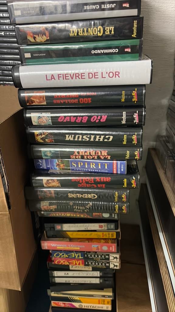 VHS français, Enlèvement, Comme neuf