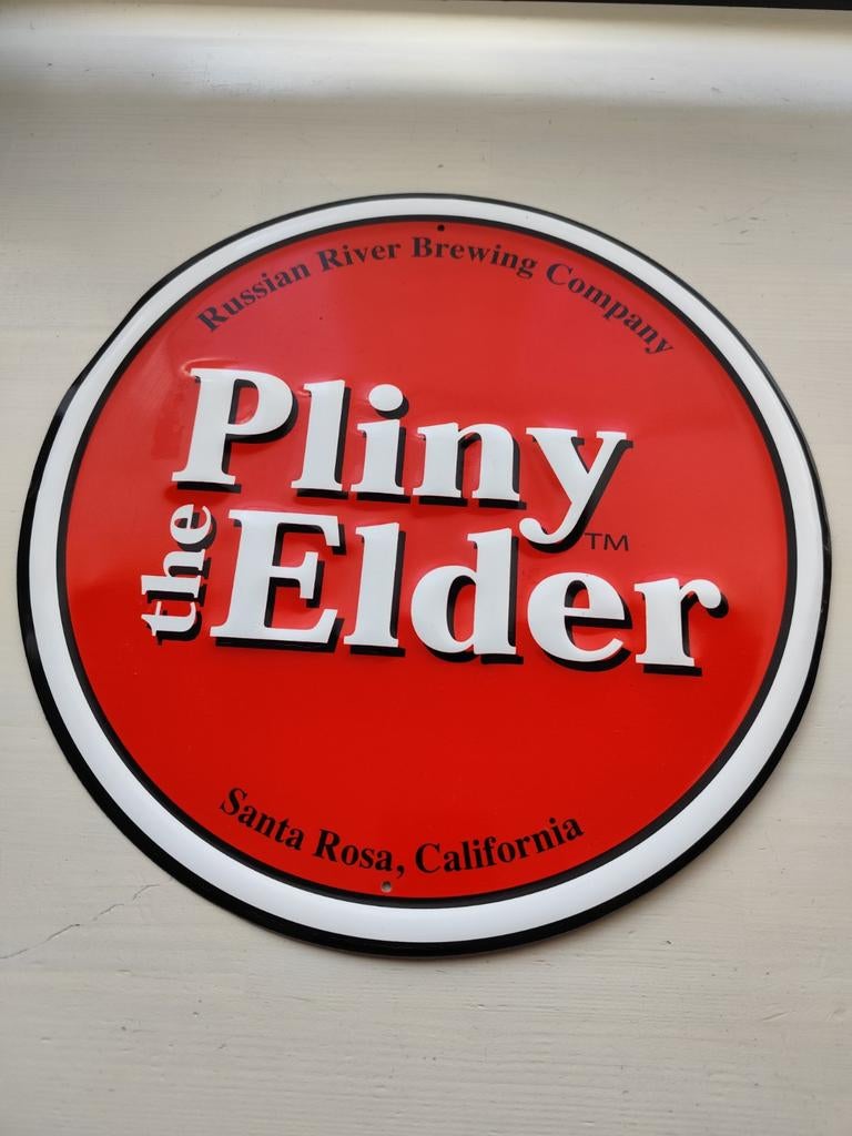 Pliny the elder reclame bord, Verzenden
