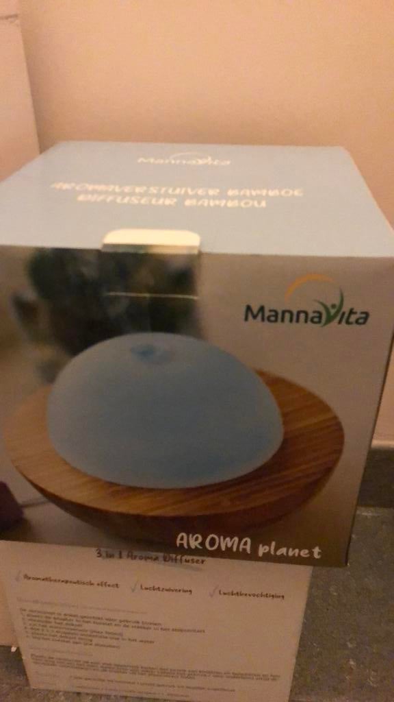 Aroma verstuiver Mannavital bambou, Jardin & Terrasse, Enlèvement, Neuf