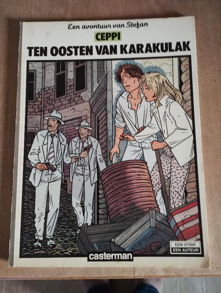 5 strips van de uitgeverij Casterman (jaren '80 - '90), Boeken, Stripverhalen, Gelezen, Meerdere stripboeken, Ophalen of Verzenden