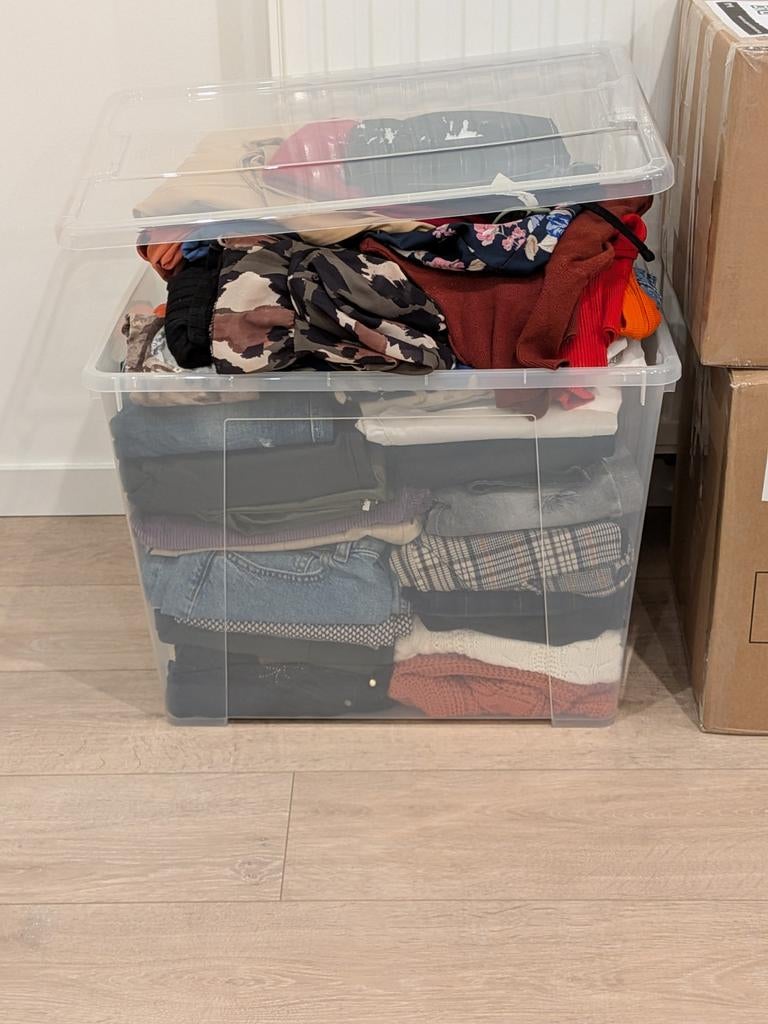 Kledingbundel dames, Ophalen