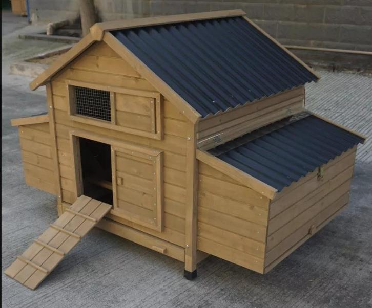 Kippenhok Sussex 11G (Kunststof dak), Dieren en Toebehoren, Pluimvee | Toebehoren, Nieuw, Kippenhok of Kippenren, Ophalen of Verzenden