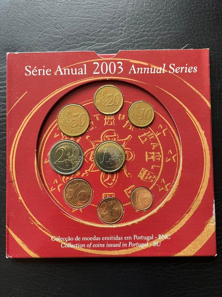 Portugal 2003 jaarset, Timbres & Monnaies, Monnaies | Europe | Monnaies euro, Enlèvement, Portugal, Autres valeurs, Série