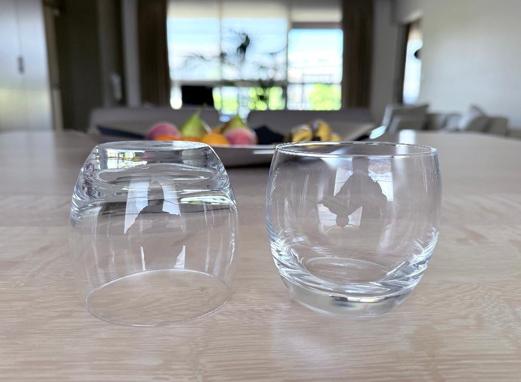 Ensemble de verres à gobelet / verre à amuse - à snack / 10x, Enlèvement ou Envoi, Utilisé, Verre à soda
