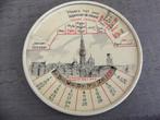Calendrier en étain antique ! Anvers 1849-2007 ! C'est rare, Enlèvement ou Envoi