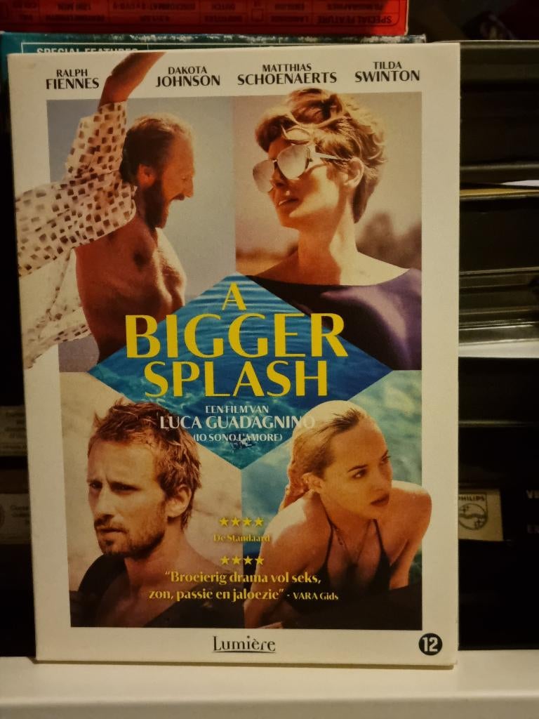 A Bigger Splash, Ralph Fiennes, Matthias Schoenaerts, CD & DVD, DVD | Aventure, Enlèvement ou Envoi