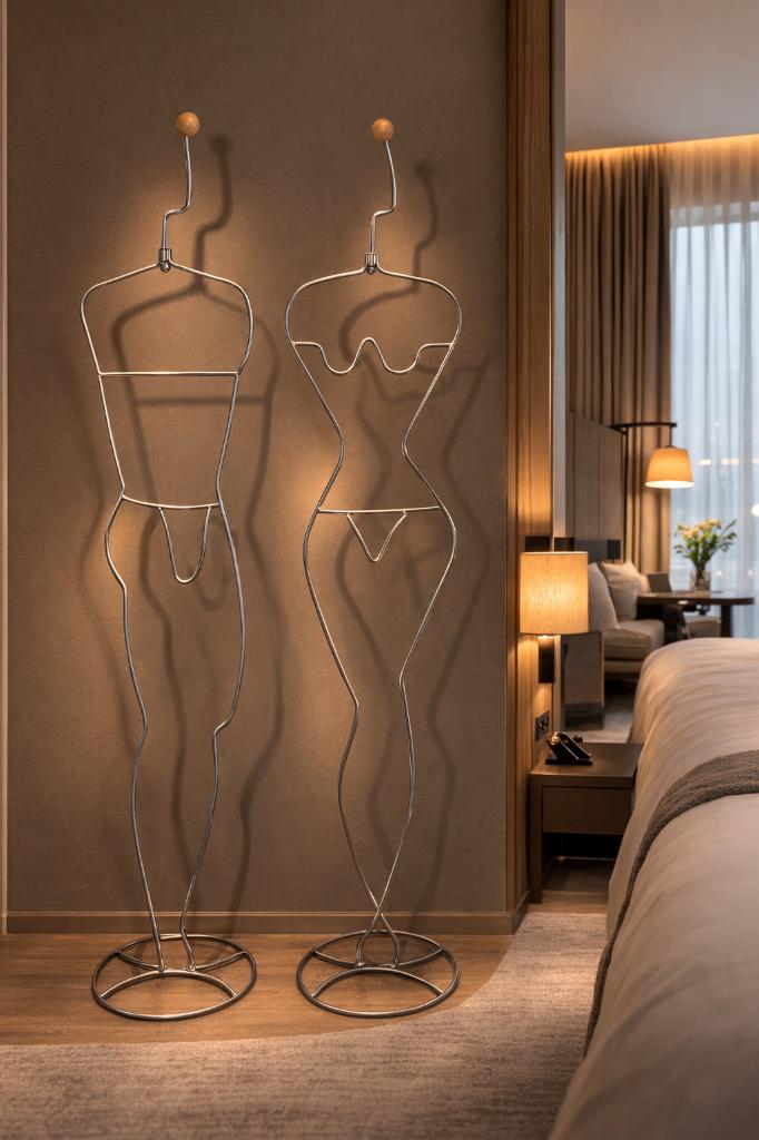 Dress-Boy et Dress-Girl - Laurids Lønborg - porte-manteau, Maison & Meubles, Accessoires pour la Maison | Portemanteaux, Comme neuf