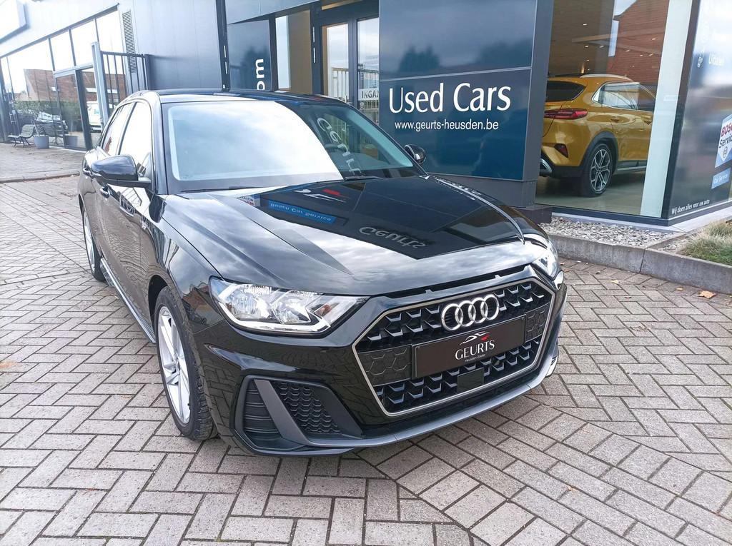 Audi A1 Sportback A1 35 TFSI S line S tronic Automaat, Auto's, Automaat, Stof, 4 cilinders, Zwart