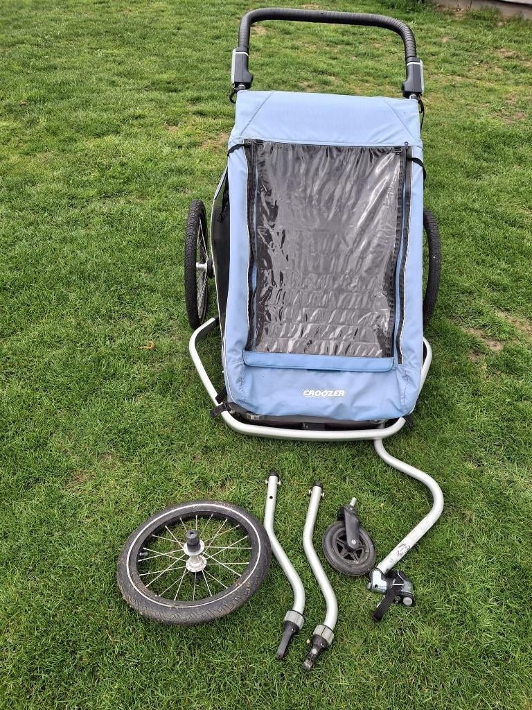 croozer fietskar, Ophalen, Gebruikt, Opvouwbaar, Croozer