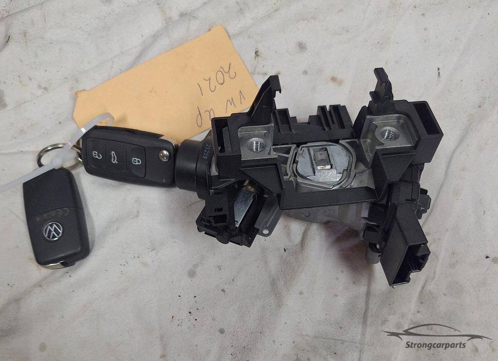 Contactslot met 2 sleutels VW E-Up 6RA905865B, Gebruikt, -, Volkswagen, -