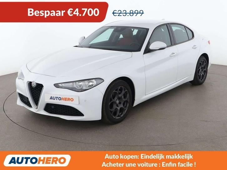 Alfa Romeo Giulia 2.0 Turbo Super (bj 2018, automaat), Auto's, Alfa Romeo, Te koop, Giulia, ABS, Achteruitrijcamera, Airbags, Airconditioning