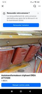 Électricité autotransformateur 25kva, Enlèvement, Utilisé, Autres types