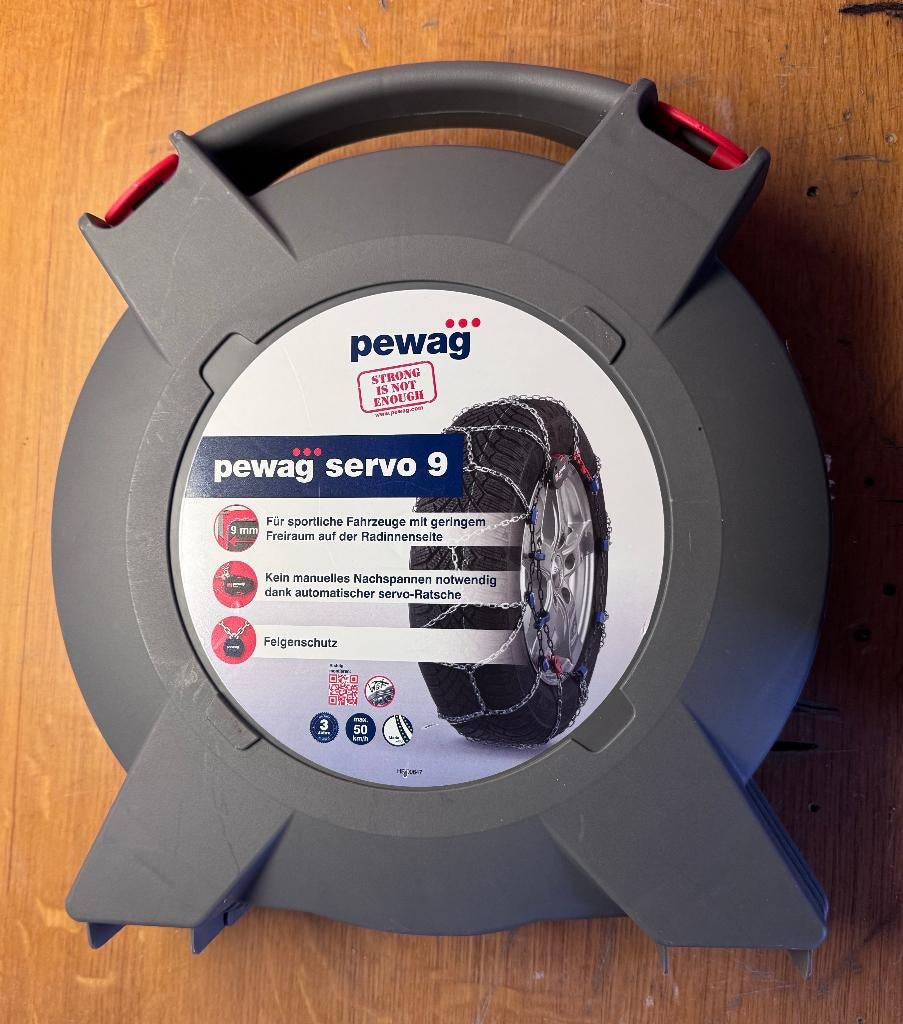 Pewag servo 9 (RS9 80), Auto diversen, Sneeuwkettingen, Ophalen of Verzenden, Zo goed als nieuw